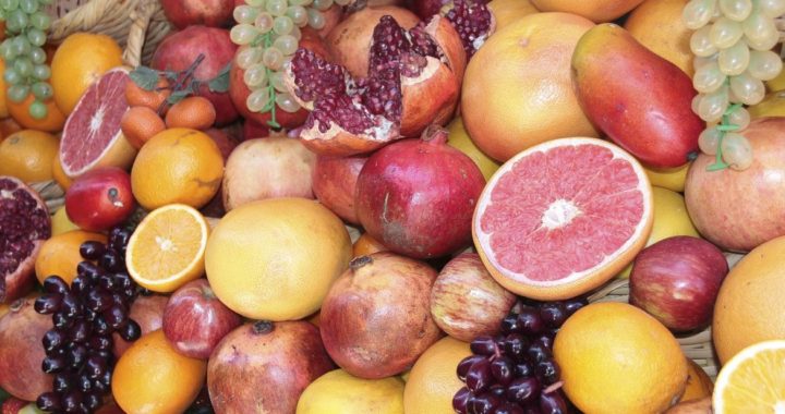 Variety of fruit
